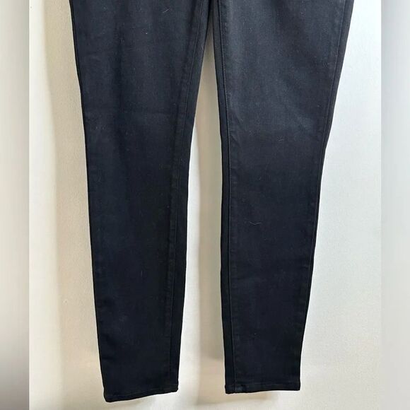 Paige   Hoxton Ultra-Skinny Ankle Jeans, Black Shadow - Picture 4 of 9